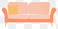PNG  Illustration of sofa with lamp furniture architecture comfortable.