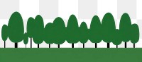PNG  Illustration of tress border outdoors plant grass.