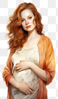 PNG Pregnant portrait adult 