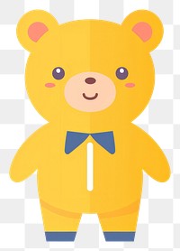 PNG Teddy bear mammal cute toy. AI generated Image by rawpixel.