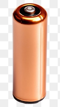 PNG AA battery pack copper white background ammunition.