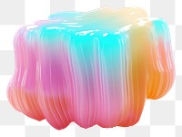 PNG Sponge white background confectionery abstract.