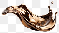 PNG 3d render of coffee white background simplicity splashing