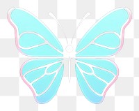 PNG Pastel butterfly animal insect line.