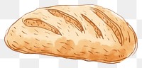PNG Wheat bread food viennoiserie sourdough.