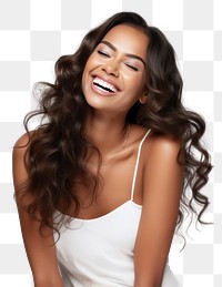 PNG Black woman smile laughing adult.