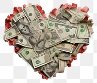 PNG Money money dollar heart.