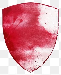 PNG  Shield red white background protection. AI generated Image by rawpixel.