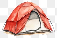 PNG  Camping tent recreation outdoors. AI generated Image by rawpixel.