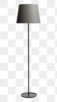 PNG FLOOR LAMP lamp lampshade white background. AI generated Image by rawpixel.
