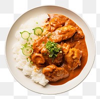 PNG Japanese Fried Chicken Curry curry plate food.