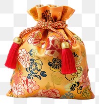PNG Chinese lucky bag white background celebration tradition.