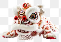 PNG Chinese new year festival white toy