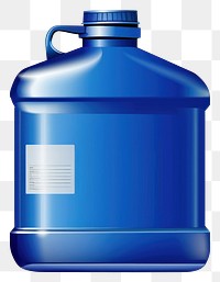 PNG Oil bottle blue white background. 