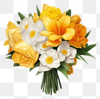 PNG Daffodil daffodil flower narcissus. AI generated Image by rawpixel.