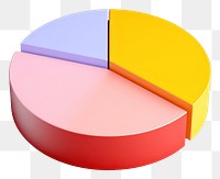 PNG  Pie chart investment diagram circle. AI generated Image by rawpixel.