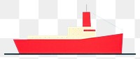 PNG  Ship watercraft vehicle sea.