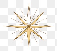 PNG Wishing star symbol line white background.