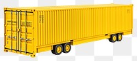 PNG A cargo truck container vehicle 