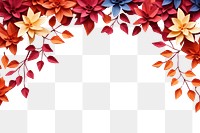 PNG Autumn backgrounds pattern flower.