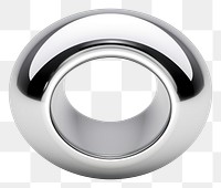 PNG Circle Chrome material platinum jewelry circle.