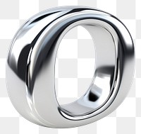 PNG Q letter shape Chrome material platinum jewelry silver.
