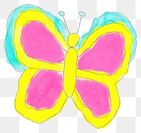PNG Butterfly drawing sketch petal.