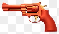 PNG Gun handgun weapon white background. AI generated Image by rawpixel.