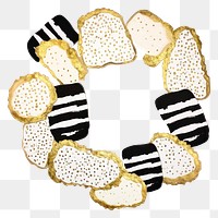 PNG Marshmallows ripped paper dessert food white background.