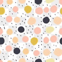 PNG  Polka dot pattern backgrounds repetition. AI generated Image by rawpixel.