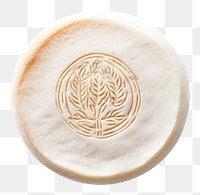 PNG  Seal Wax Stamp white bread white background accessories porcelain.