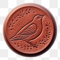 PNG  Seal Wax Stamp a bird locket accessories accessory.