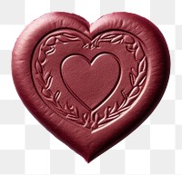 PNG  Seal Wax Stamp a heart jewelry locket white background.
