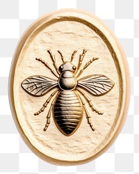 PNG  Seal Wax Stamp of an insect pattern locket shape.