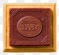 PNG  Seal Wax Stamp sandwich dessert white background confectionery.