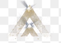 PNG  Triangle triangle outdoors shape. AI generated Image by rawpixel.