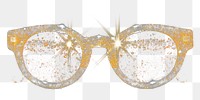 PNG  Sun glasses sunglasses glitter light. AI generated Image by rawpixel.
