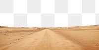 PNG Sand long road outdoors horizon desert