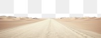 PNG Sand long road outdoors horizon desert.