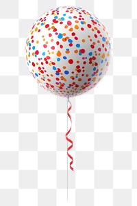PNG Balloon birthday white background celebration.