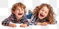 PNG Laughing baby togetherness friendship.