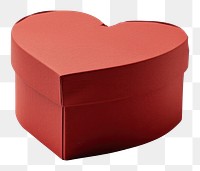 PNG Furniture heart paper gift.