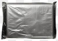 PNG Transparent plastic wrap bag black background monochrome. AI generated Image by rawpixel.