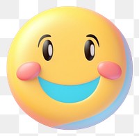 PNG  Winking emoji cartoon toy anthropomorphic.