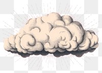 PNG Cloud creativity fireworks sketch. AI generated Image by rawpixel.