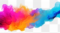 PNG A colorful smoke explosion backgrounds paint white background. AI generated Image by rawpixel.