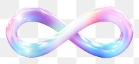 PNG  Infinity sign purple abstract graphics.