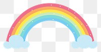 PNG A rainbow sky creativity spectrum. AI generated Image by rawpixel.