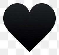 PNG A heart symbol black white