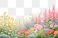 PNG English garden backgrounds outdoors blossom